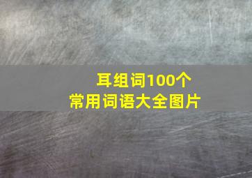 耳组词100个常用词语大全图片