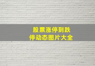 股票涨停到跌停动态图片大全