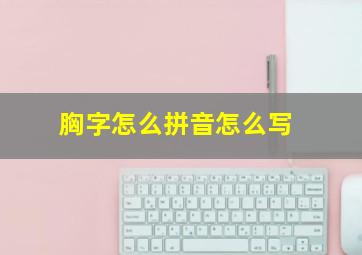 胸字怎么拼音怎么写