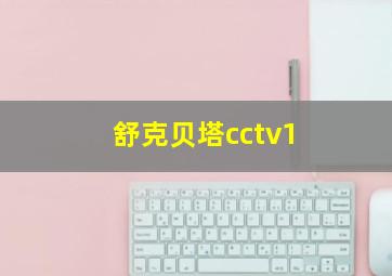 舒克贝塔cctv1