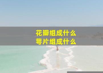 花瓣组成什么萼片组成什么