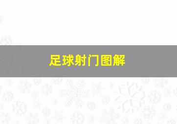 足球射门图解