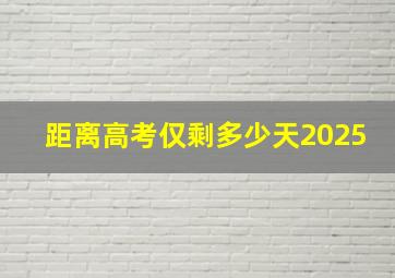 距离高考仅剩多少天2025