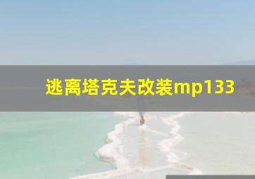 逃离塔克夫改装mp133