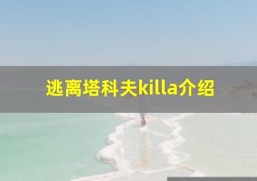 逃离塔科夫killa介绍