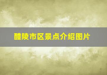 醴陵市区景点介绍图片