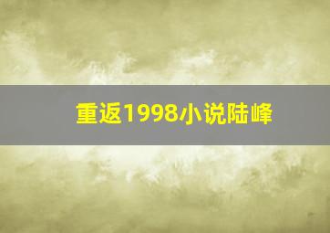 重返1998小说陆峰