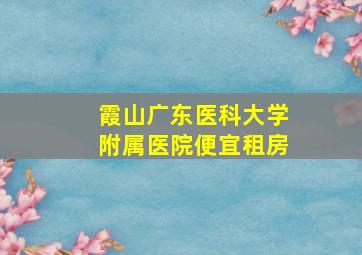 霞山广东医科大学附属医院便宜租房