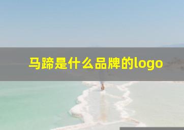 马蹄是什么品牌的logo