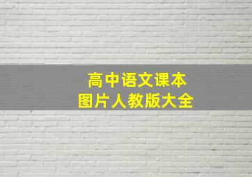 高中语文课本图片人教版大全