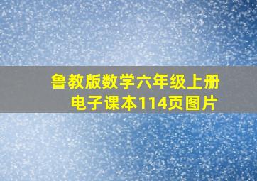 鲁教版数学六年级上册电子课本114页图片