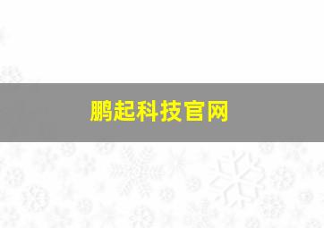 鹏起科技官网