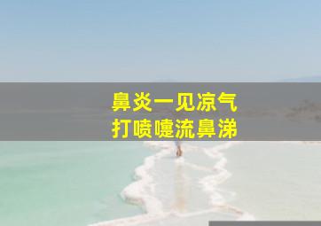 鼻炎一见凉气打喷嚏流鼻涕